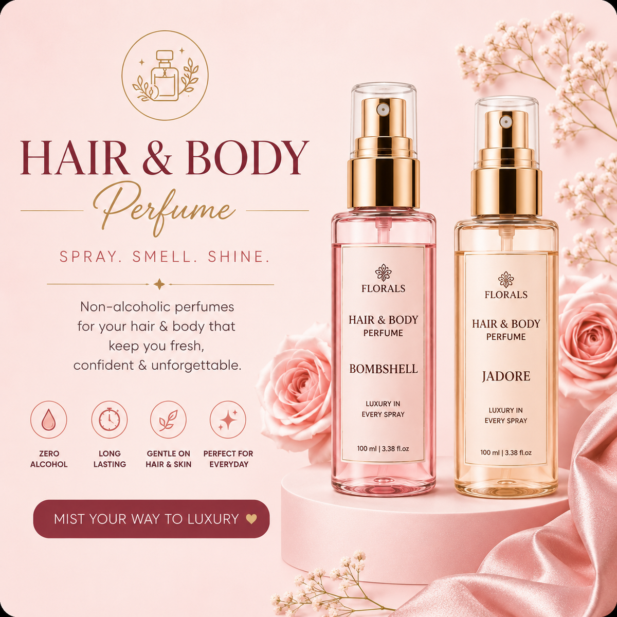 Hair & Body Perfumes