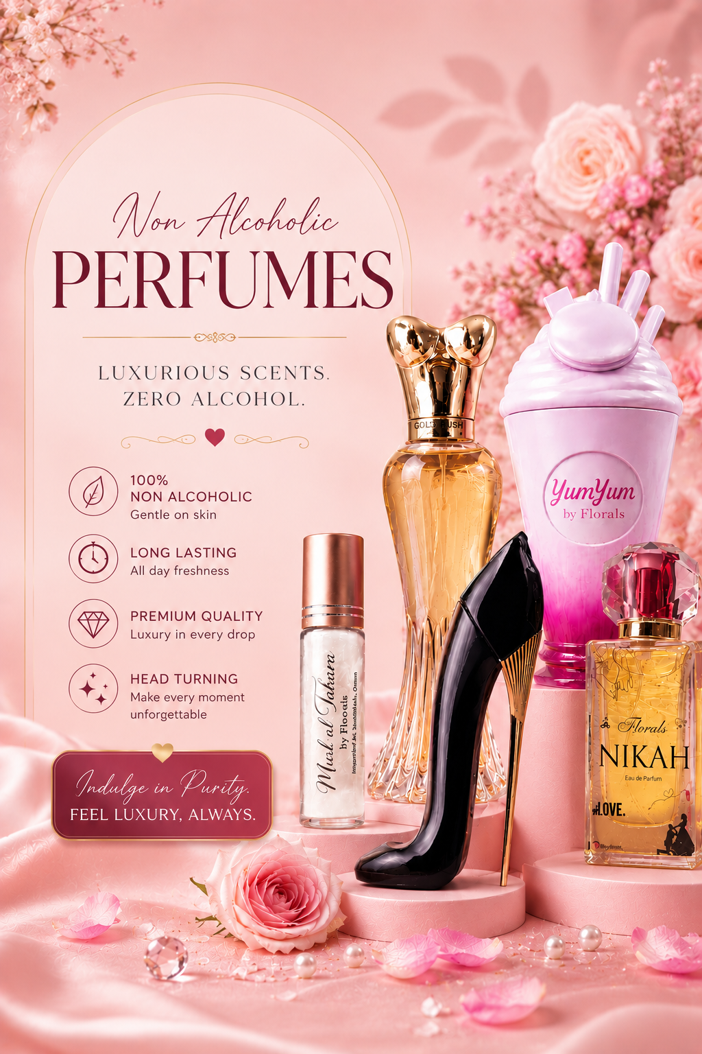 Non Alcoholic Body Perfumes